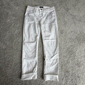 White House Black Market Slim Ankle Women's White Jeans